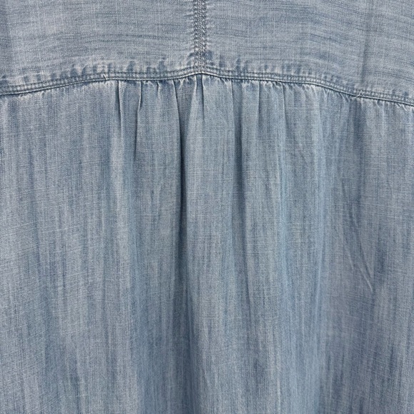 Vineyard Vines Margo Chambray Shirt Dress Blue Mirage XL - Picture 6 of 8